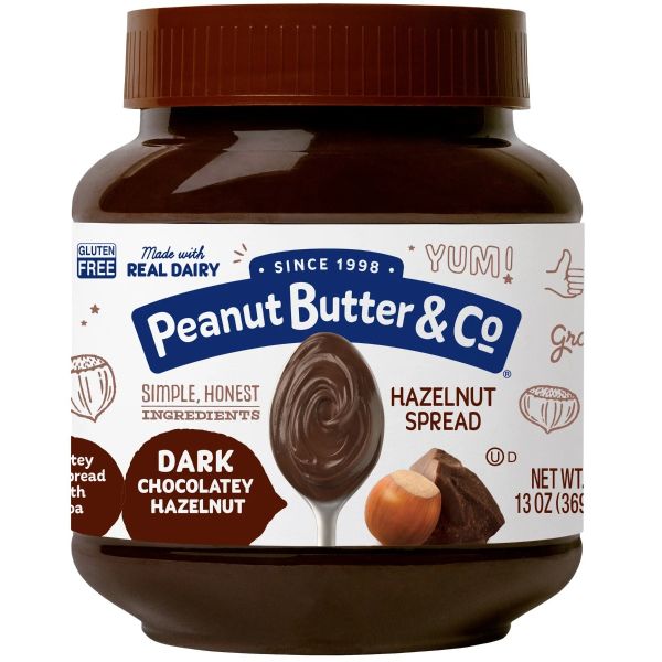 PEANUT BUTTER & CO: Dark Chocolatey Hazelnut Spread, 13 oz