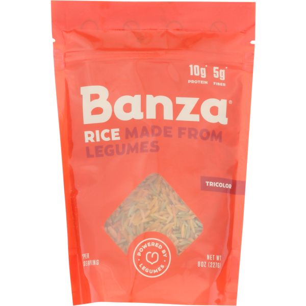 BANZA: Tricolor Legume Rice, 8 oz