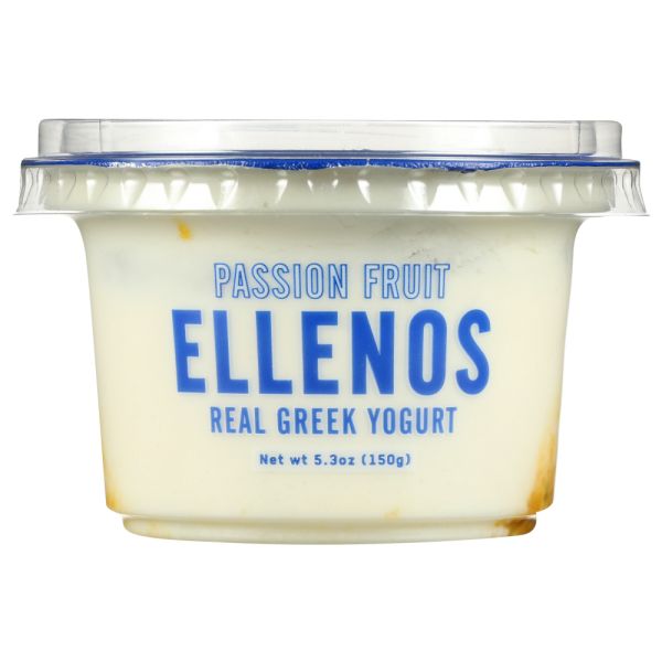 ELLENOS: Yogurt Greek Passion Frt, 5.3 oz