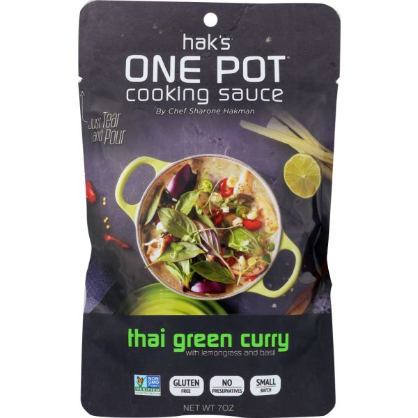 HAKS PAKS: Thai Green Curry Sauce, 7 fo