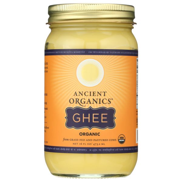 ANCIENT ORGANICS: Ghee Butter Organic, 16 fo