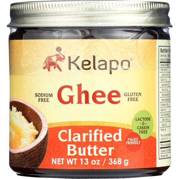KELAPO: Ghee Clarified Butter, 13 oz