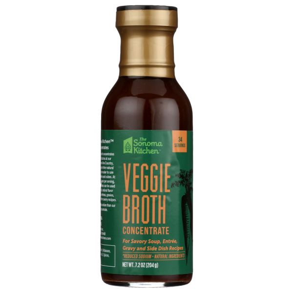 THE SONOMA KITCHEN: Vegetable Broth Concentrate, 7.2 oz