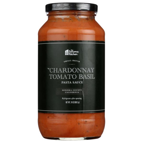 THE SONOMA KITCHEN: Chardonnay Tomato Basil Pasta Sauce, 24 oz