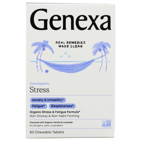 GENEXA: Stress Relief, 60 tb