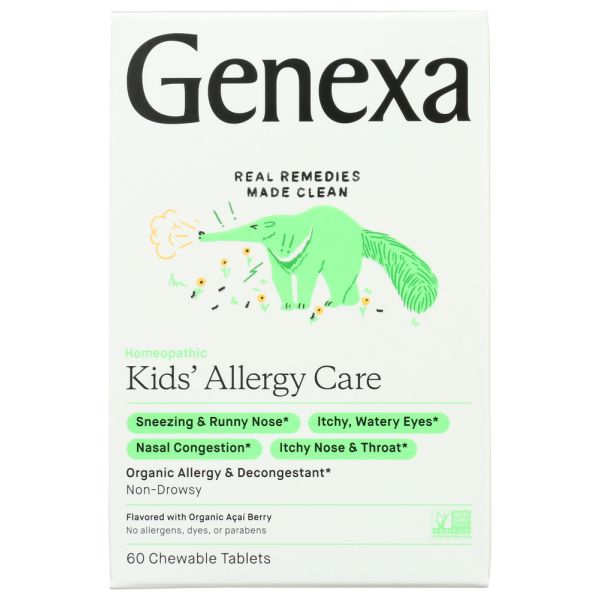 GENEXA: Kids Allergy Care, 60 tb