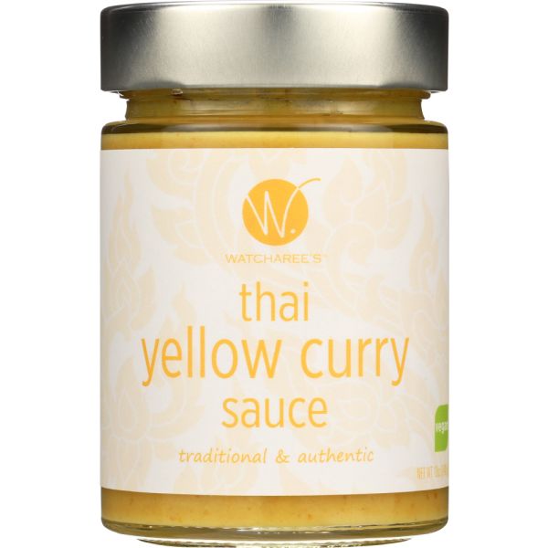 WATCHAREES: Sauce Yellow Curry Thai, 12 oz