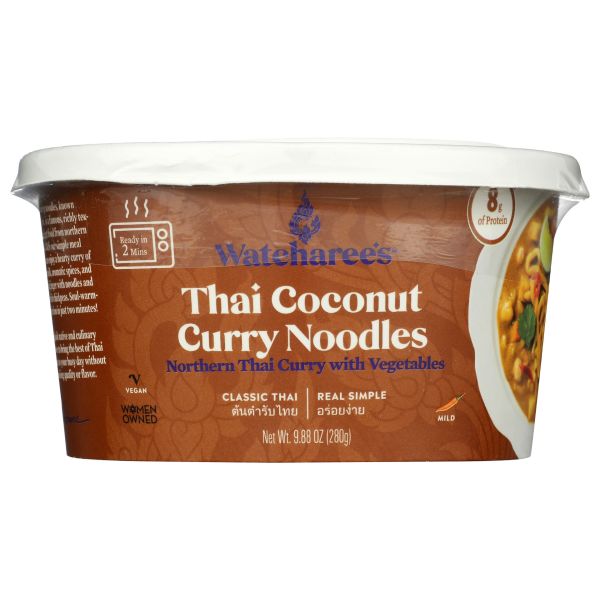 WATCHAREES: Thai Coconut Curry Noodle Bowl, 9.88 oz