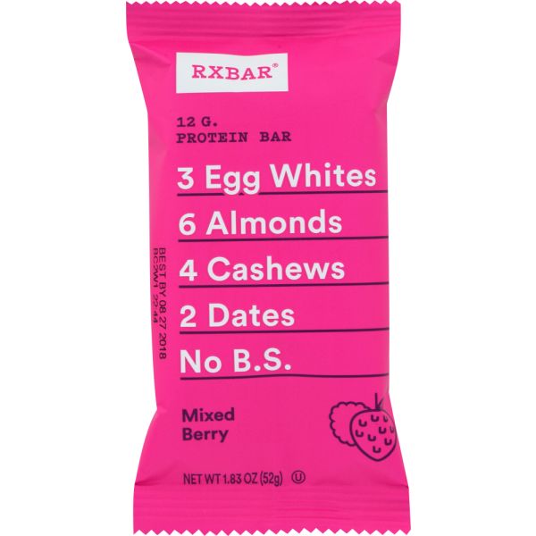 RXBAR: Bar Mixed Berry, 1.83 oz