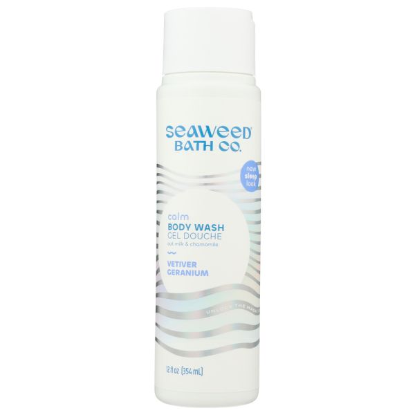 SEAWEED BATH COMPANY: Wash Bdy Calm Vetiver Geranium, 12 FO
