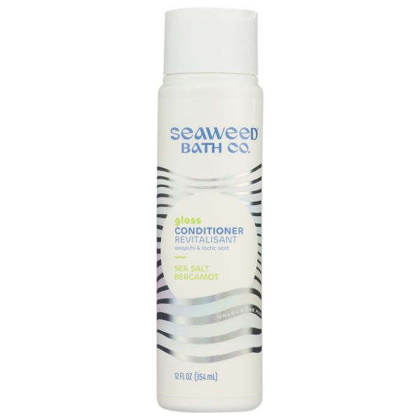 SEAWEED BATH COMPANY: Gloss Conditioner Sea Salt Bergamot, 12 fo