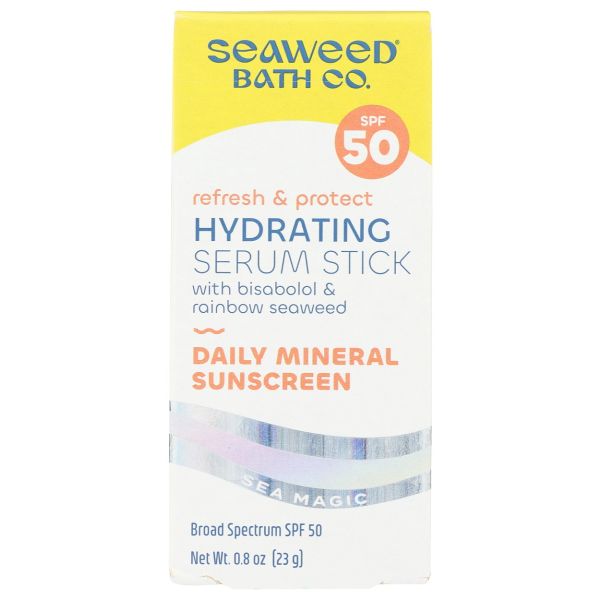 SEAWEED BATH CO: Hydrating Serum Stick SPF 50, 0.8 fo