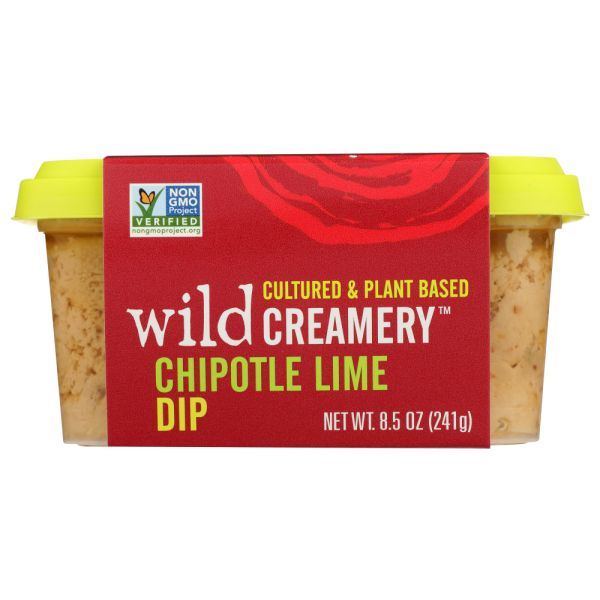 WILDCREAMERY: Dip Chip Lime Alternative, 8.5 oz