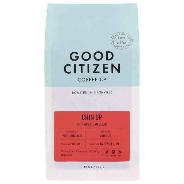 GOOD CITIZEN: Coffee Chin Up Blend, 12 oz