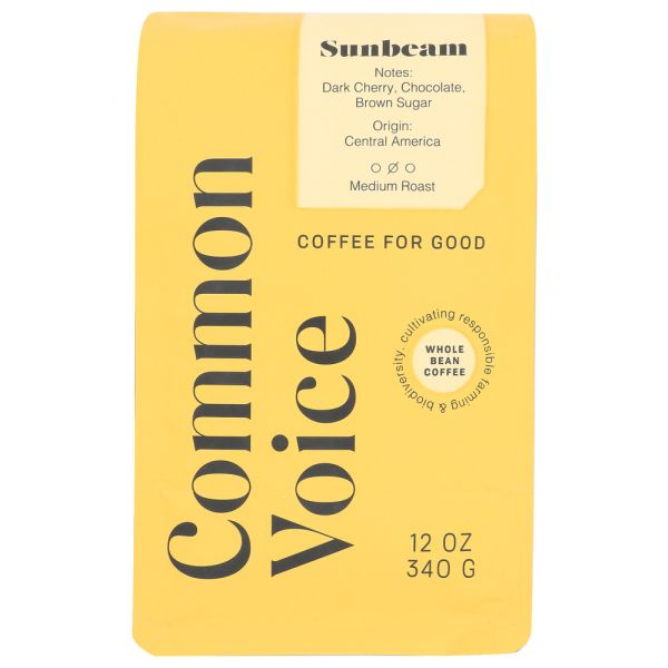 COMMON VOICE COFFEE CO: Sunbeam Coffee, 12 oz