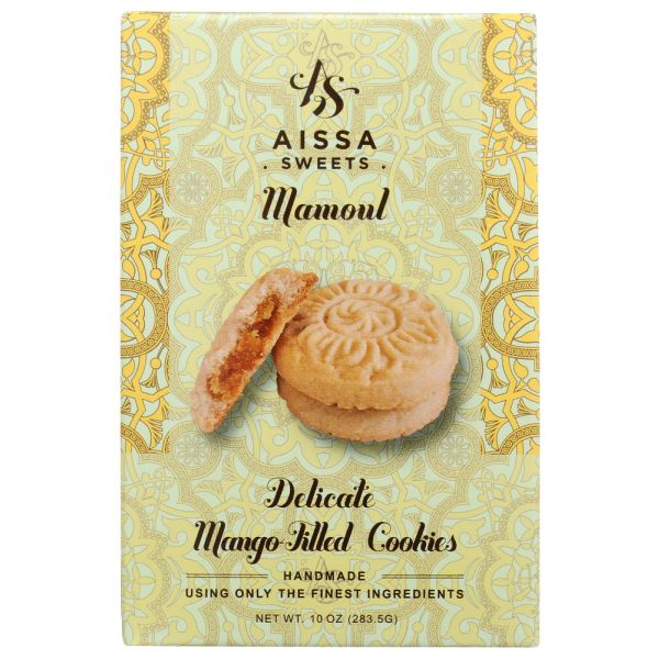 AISSA SWEETS: Mango Filled Mamoul Cookies, 10 oz