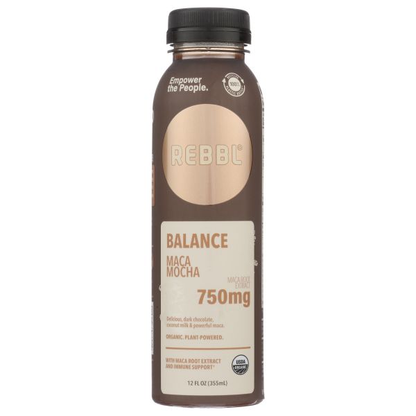 REBBL INC: Elixir Maca Mocha Organic, 12 oz