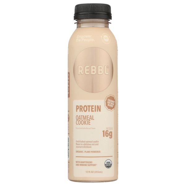 REBBL: Oatmeal Cookie Protein Elixir, 12 fo