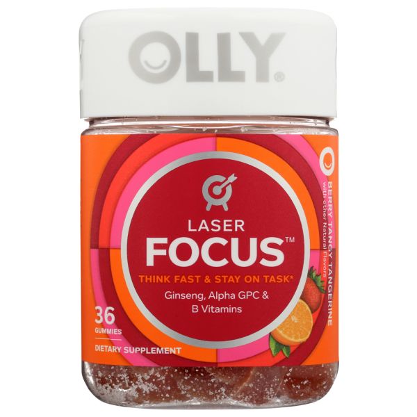 OLLY: Supplement Laser Focus, 36 ea