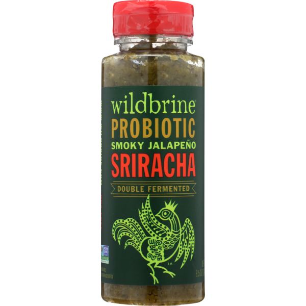 WILDBRINE: Probiotic Smoky Jalapeño Sriracha, 8.5 oz