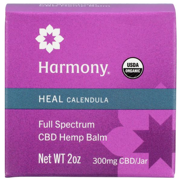 HARMONY: Balm Cbd Heal Calendula, 2 oz