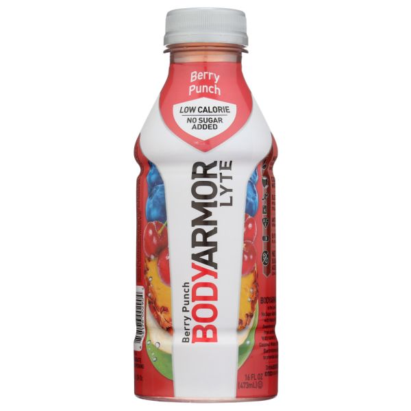 BODY ARMOR: Beverage Berry Punch Lyte, 16 FO