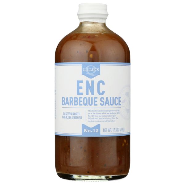 LILLIES Q: ENC Eastern North Carolina Barbeque Sauce, 18 oz