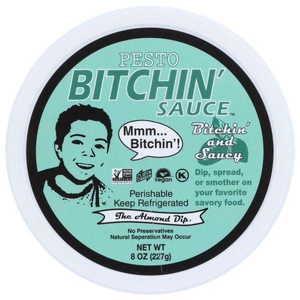 BITCHIN SAUCE: The Almond Dip Pesto, 8 oz