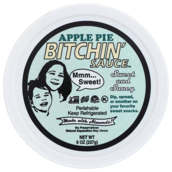 BITCHIN SAUCE: Apple Pie Sauce, 8 oz