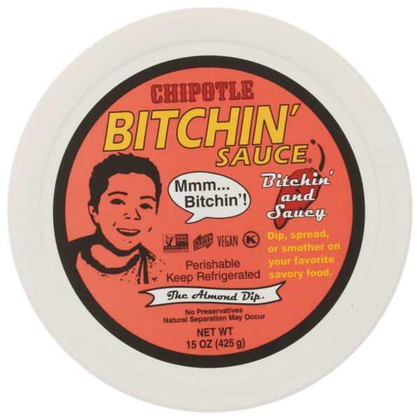 BITCHIN' SAUCE: Chipotle Dip Sauce, 15 oz