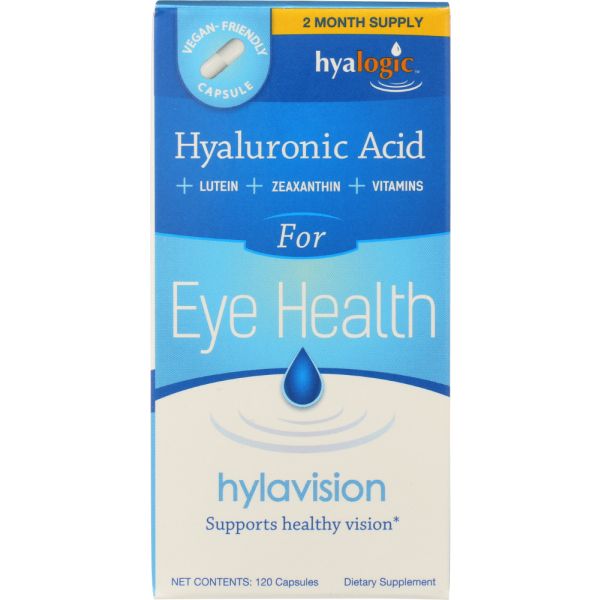 HYALOGIC: Ha Hylavision Eye Frmla, 120 VC
