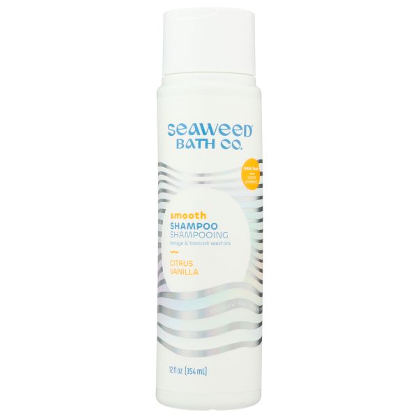 SEAWEED BATH COMPANY: Smooth Shampoo Citrus Vanilla, 12 oz