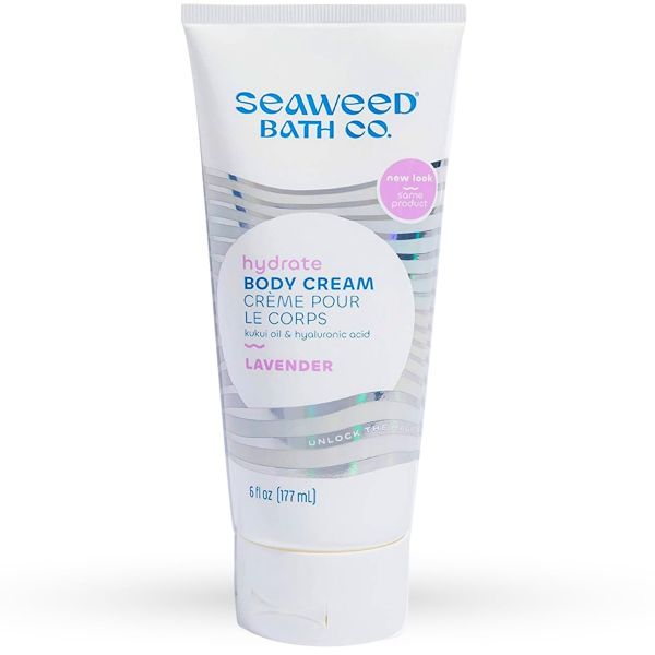 SEAWEED BATH COMPANY: Body Cream Lavender, 6 oz