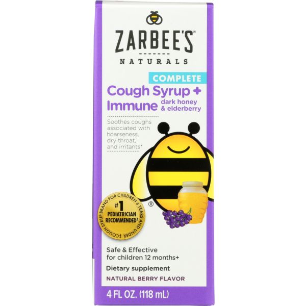 ZARBEES: Syrup Cough Children Day Berry, 4 fo