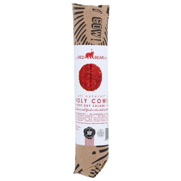 RED BEAR PROVISIONS: Salami Dry Holy Cow Beef, 6 oz