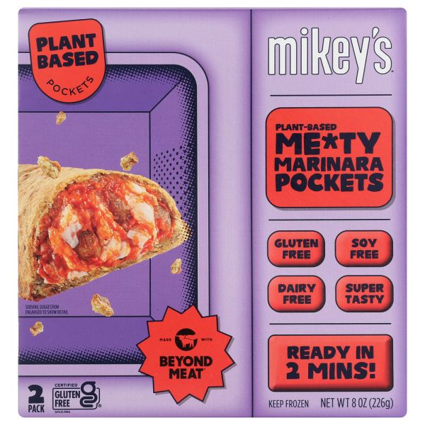 MIKEYS: Marinara Vegan Meaty, 8 oz