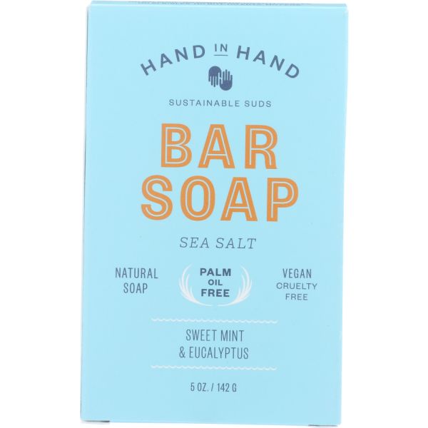 HAND IN HAND: Sea Salt Soap Bar, 5 oz