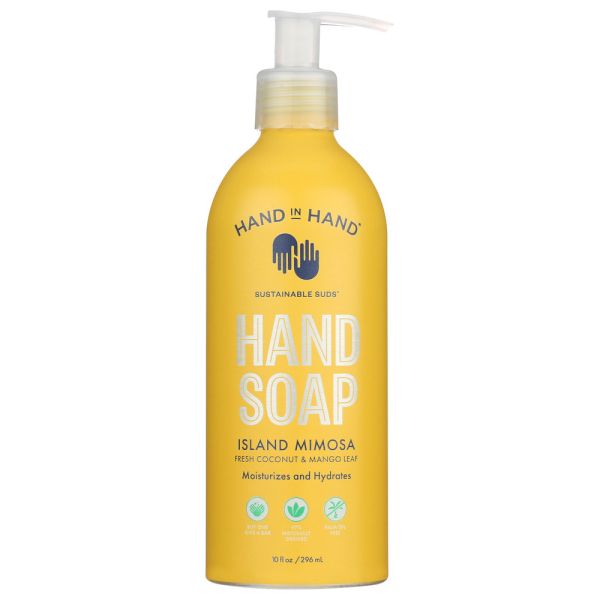 HAND IN HAND: Island Mimosa Hand Soap, 10 oz