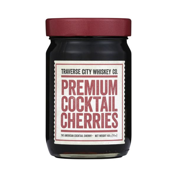 TRAVERSE CITY WHISKEY COMPANY: Premium Cocktail Cherries, 450 gm