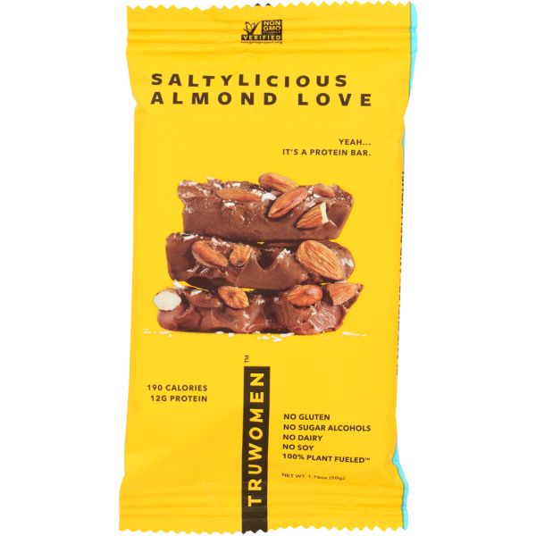 TRUBAR: Saltylicious Almond Love Protein Bar, 1.76 oz