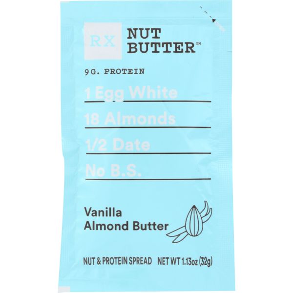 RXBAR: Nut & Protein Spread Vanilla Almond Butter, 1.13 oz