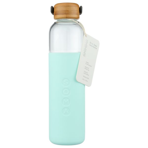 SOMA: Mint Glass Water Bottle, 25 oz