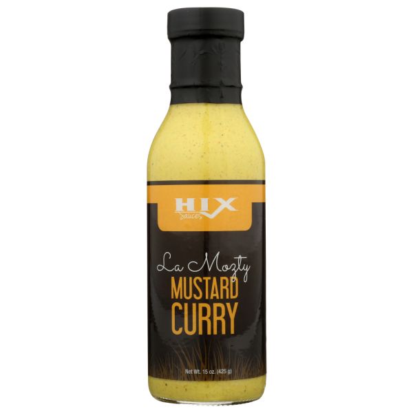 HIX SAUCES: Sauce Mustard Curry, 15 oz