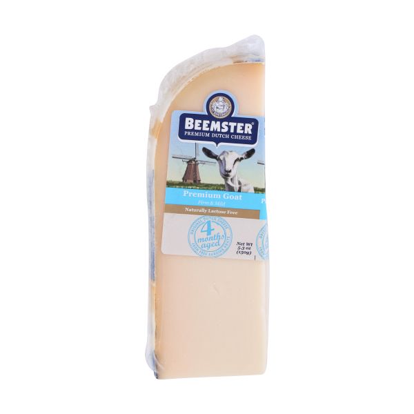 BEEMSTER: Premium Goat 4 Months Aged Cheese, 5.3 oz