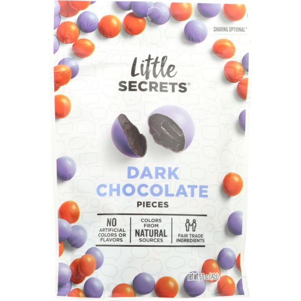 LITTLE SECRETS LLC: Candy Dark Chocolate, 5 oz