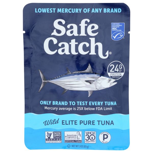 SAFECATCH: Tuna Wild Elite Single Pouch, 3 oz