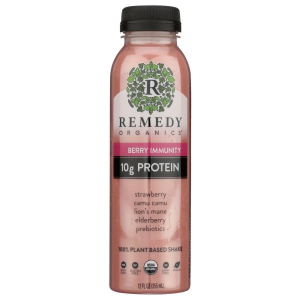 REMEDY ORGANICS: Berry Immunity Beverage, 12 oz
