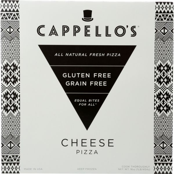 CAPPELLOS: Grain Free Cheese Pizza, 16 oz
