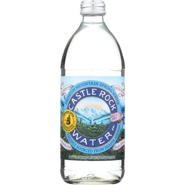CASTLE ROCK: Still Spring Water, 16.9 oz