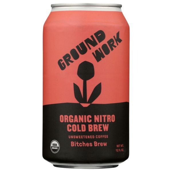 GROUNDWORK COFFEE: Coffee Nitro Bitches Brew, 12 oz